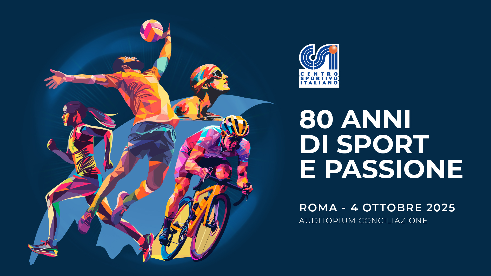 80 anni Centro Sportivo Italiano