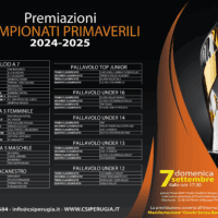premiazioni campionati primaverili