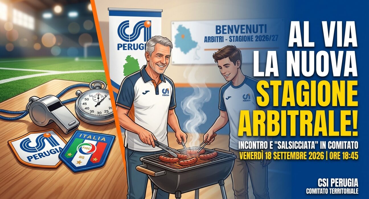 convocazione arbitri con cena sociale