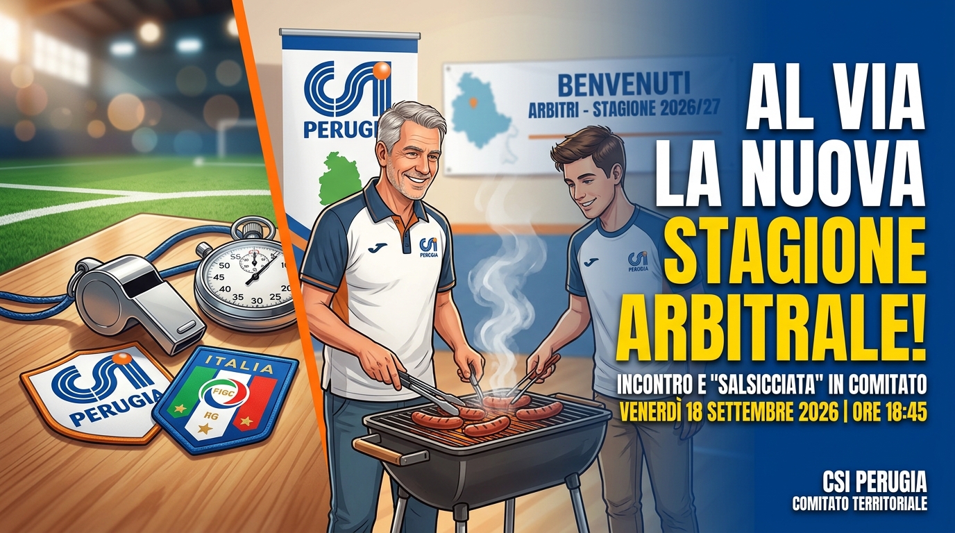 convocazione arbitri con cena sociale