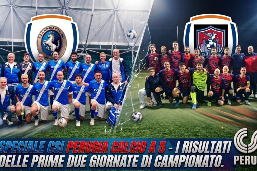 due squadre torneo c5 maschile